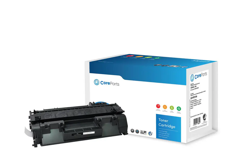 ⁨CoreParts Toner Black CE505A⁩ w sklepie Wasserman.eu