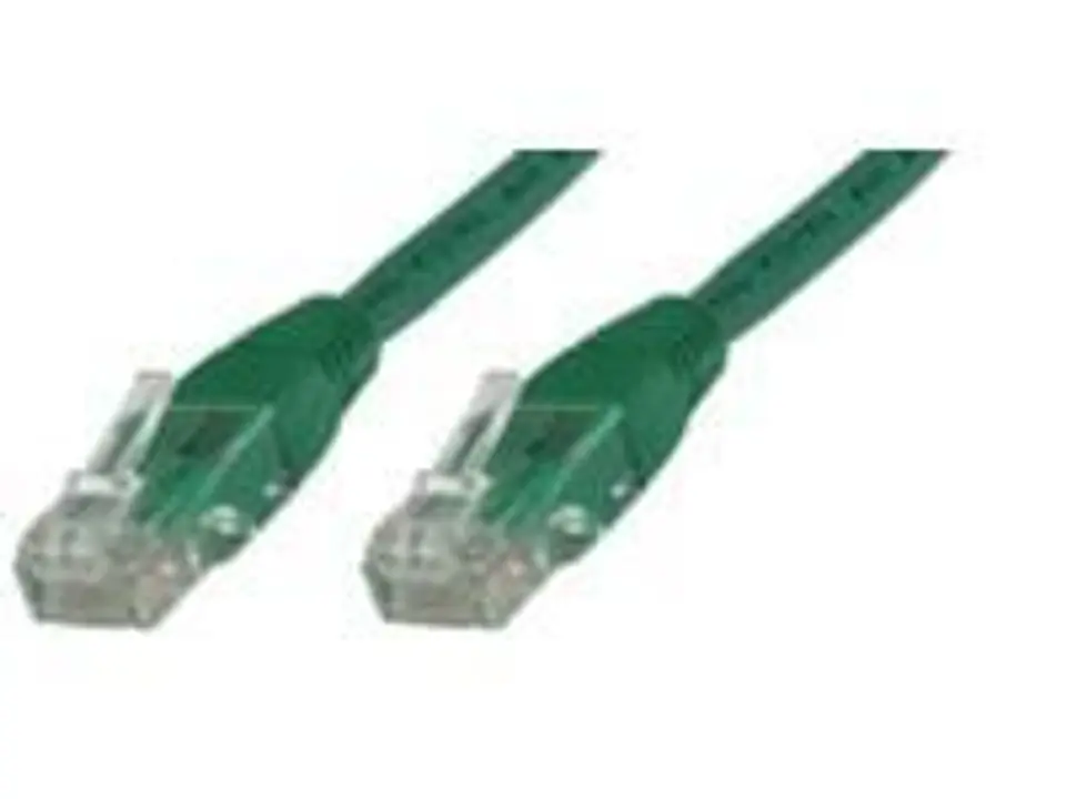 ⁨MicroConnect U/UTP CAT5e 1M Green PVC⁩ w sklepie Wasserman.eu