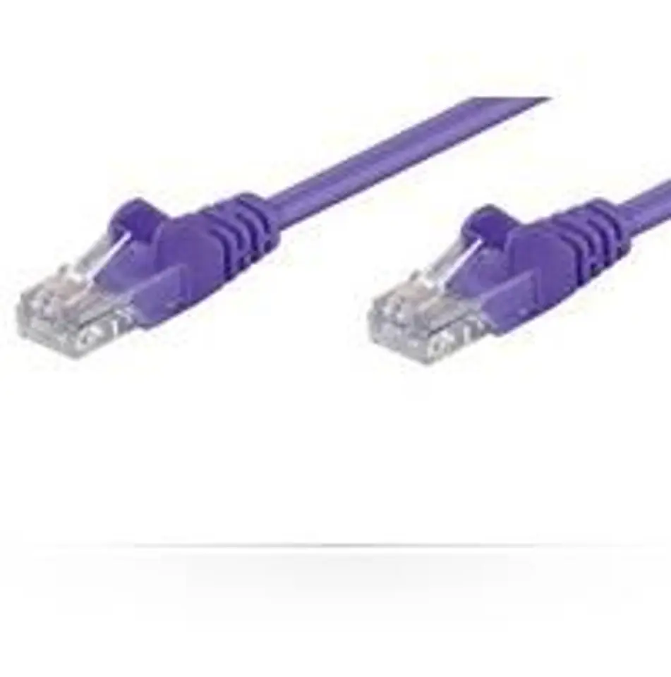 ⁨MicroConnect U/UTP CAT5e 0.5M Purple PVC⁩ w sklepie Wasserman.eu