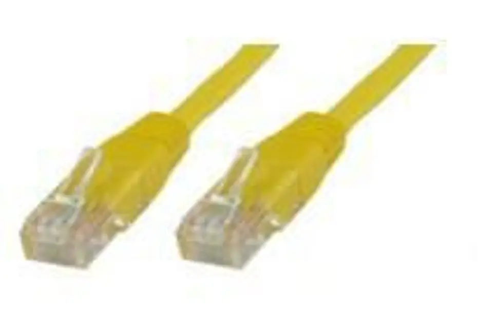 ⁨MicroConnect U/UTP CAT5e 10M Yellow PVC⁩ w sklepie Wasserman.eu