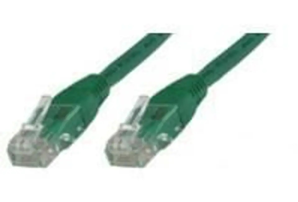 ⁨MicroConnect U/UTP CAT5e 7.5M Green PVC⁩ w sklepie Wasserman.eu