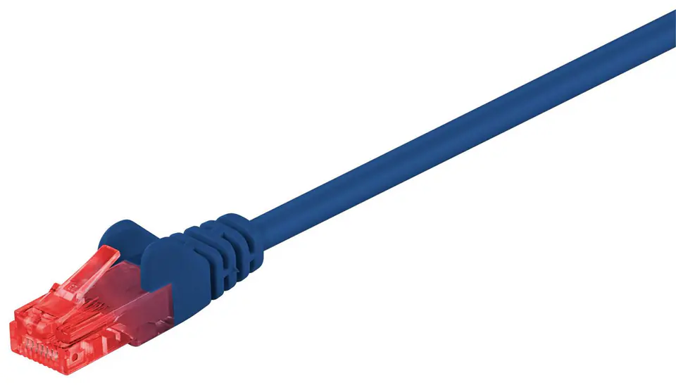 ⁨MicroConnect U/UTP CAT6 0,25M Blue PVC⁩ w sklepie Wasserman.eu