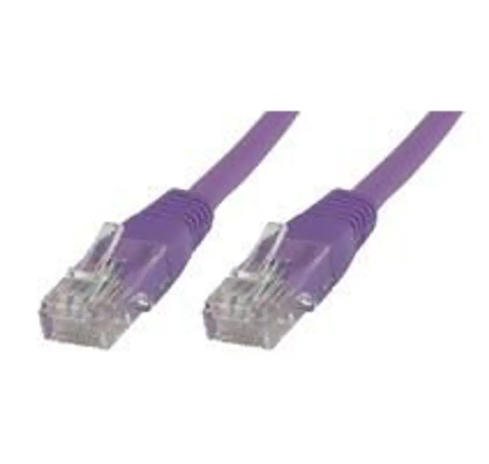 ⁨MicroConnect U/UTP CAT6 1,5M Purple PVC⁩ w sklepie Wasserman.eu