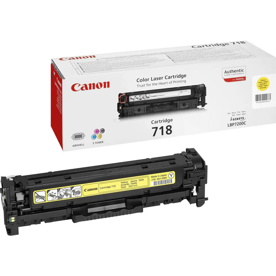 ⁨Canon Toner Yellow⁩ w sklepie Wasserman.eu