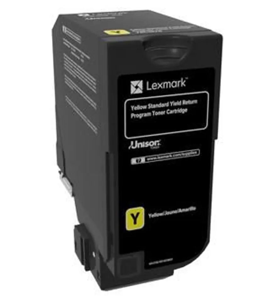 ⁨Lexmark RETURN-TONER CARTRIDGE YELLOW⁩ w sklepie Wasserman.eu