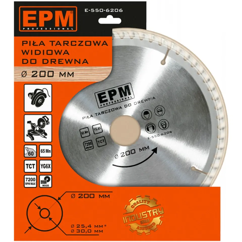 ⁨PIŁA SPIEKOWA 200MM 24 ZĘBÓW⁩ w sklepie Wasserman.eu