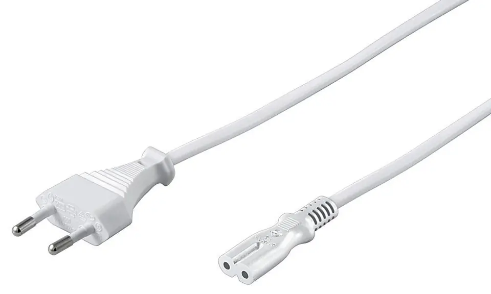 ⁨MicroConnect Power Cord Notebook 10m White⁩ w sklepie Wasserman.eu