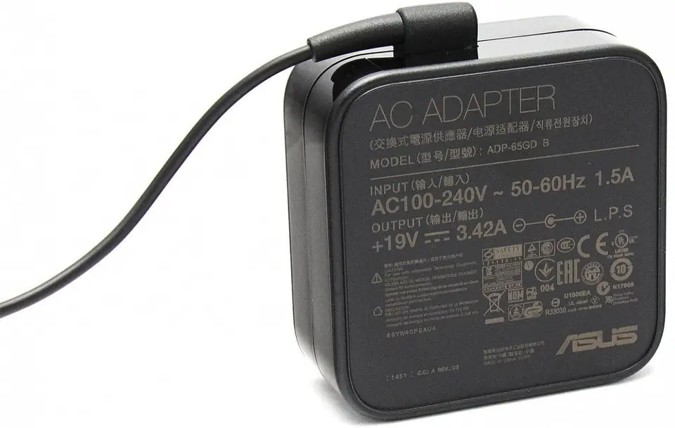 Asus POWER ADAPTOR 65W 19V w sklepie Wasserman.eu