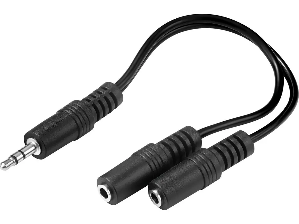 ⁨Sandberg MiniJack Splitter 1- to 2⁩ w sklepie Wasserman.eu