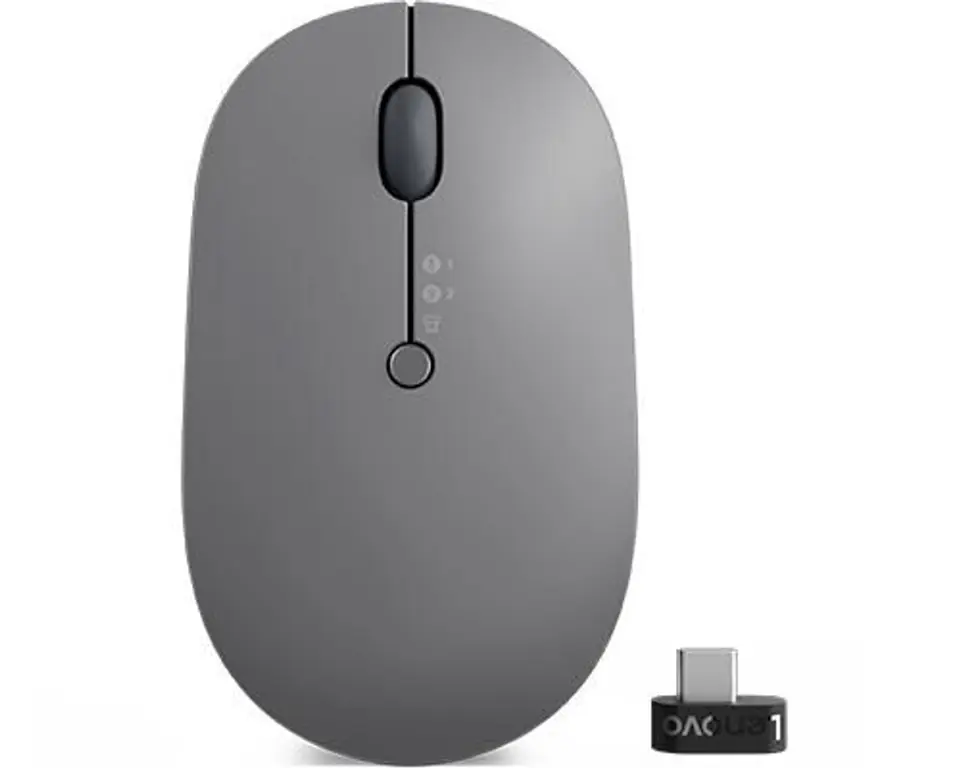 ⁨Lenovo Go Wireless Multi-Device Mouse Rechargeable 4.2V Li-Io battery, Black⁩ w sklepie Wasserman.eu