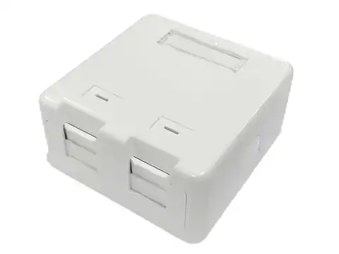 ⁨Lanview Surface mount box for 2 x⁩ w sklepie Wasserman.eu