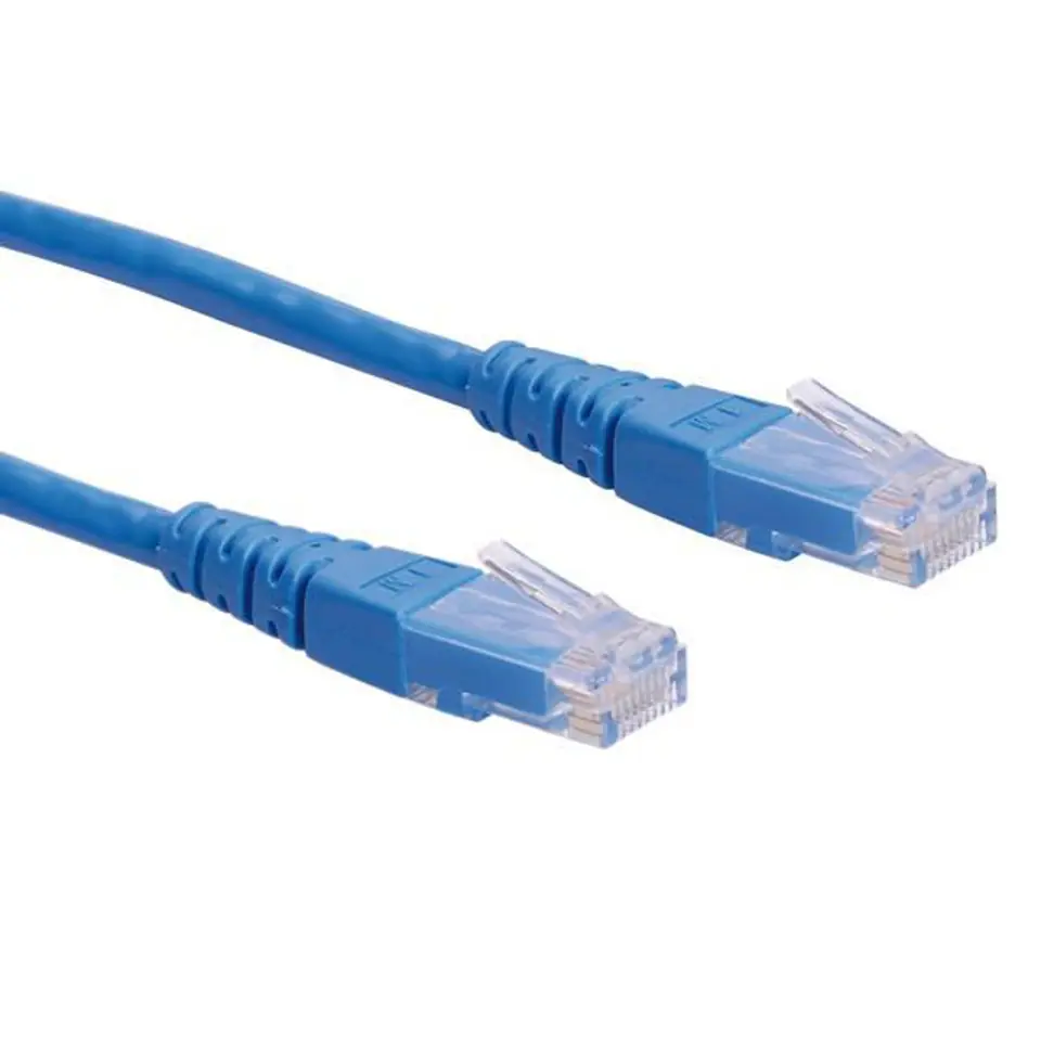 ⁨Roline Utp Patch Cord, Cat.6, Blue⁩ w sklepie Wasserman.eu