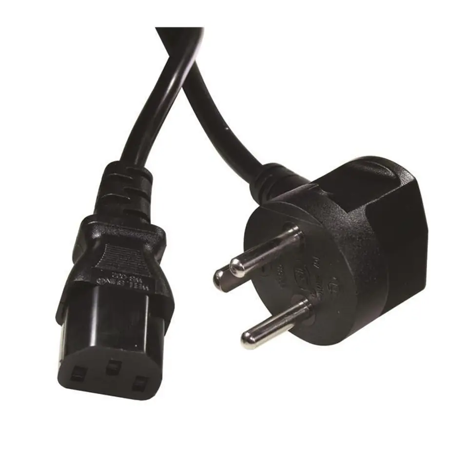 ⁨Roline Power Cable Black 2 M Power⁩ w sklepie Wasserman.eu