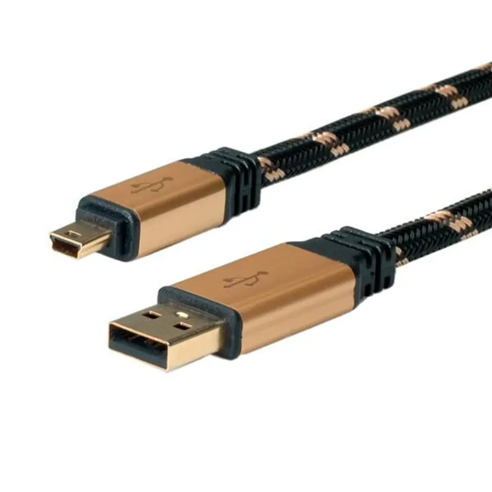 ⁨Roline Gold Usb 2.0 Cable, Type A -⁩ w sklepie Wasserman.eu