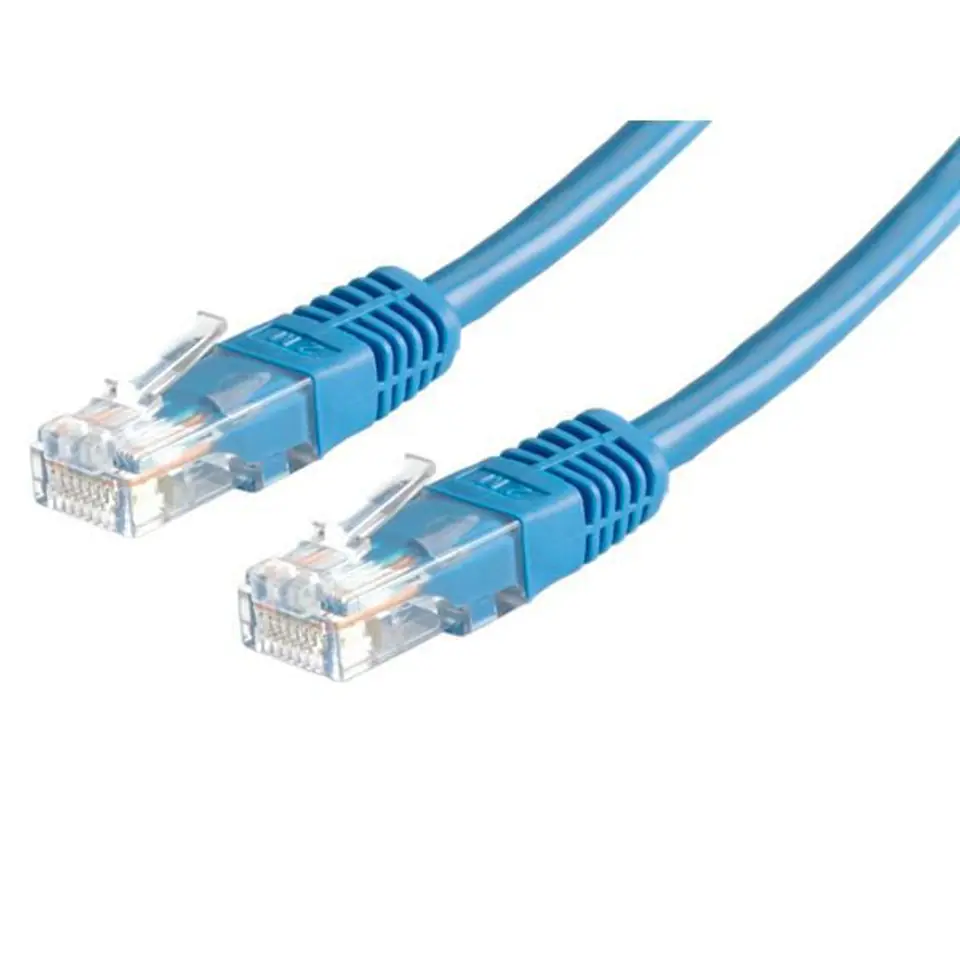 ⁨Value Utp Patch Cord Cat.6, Blue 5 M⁩ w sklepie Wasserman.eu