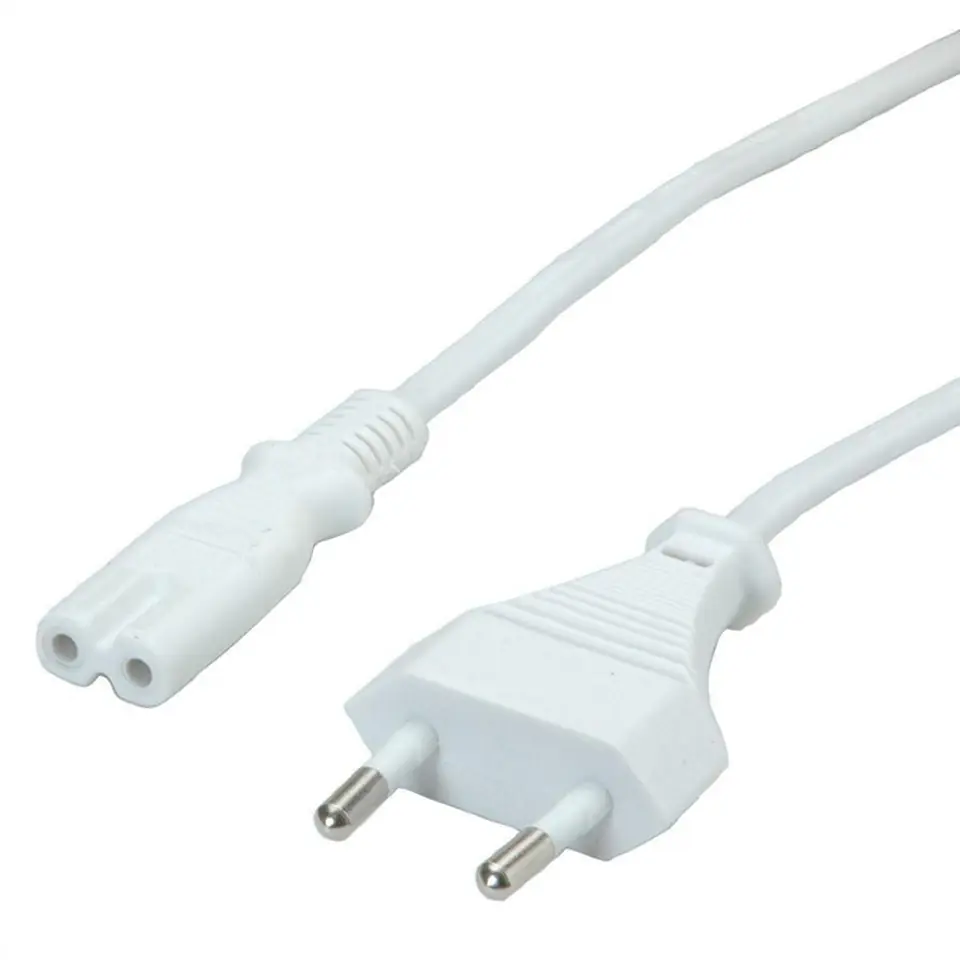 ⁨Value Power Cable White 1.8 M⁩ w sklepie Wasserman.eu