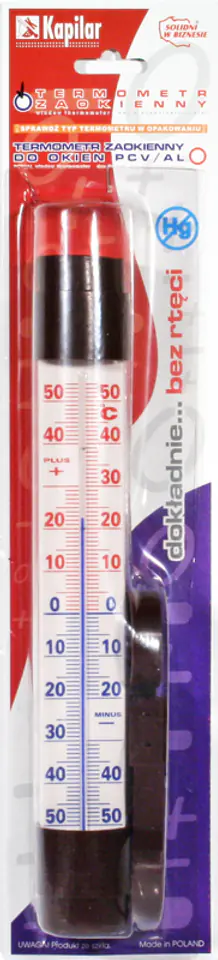 ⁨LARGE WINDOW THERMOMETER FOR WOODEN WINDOWS⁩ at Wasserman.eu