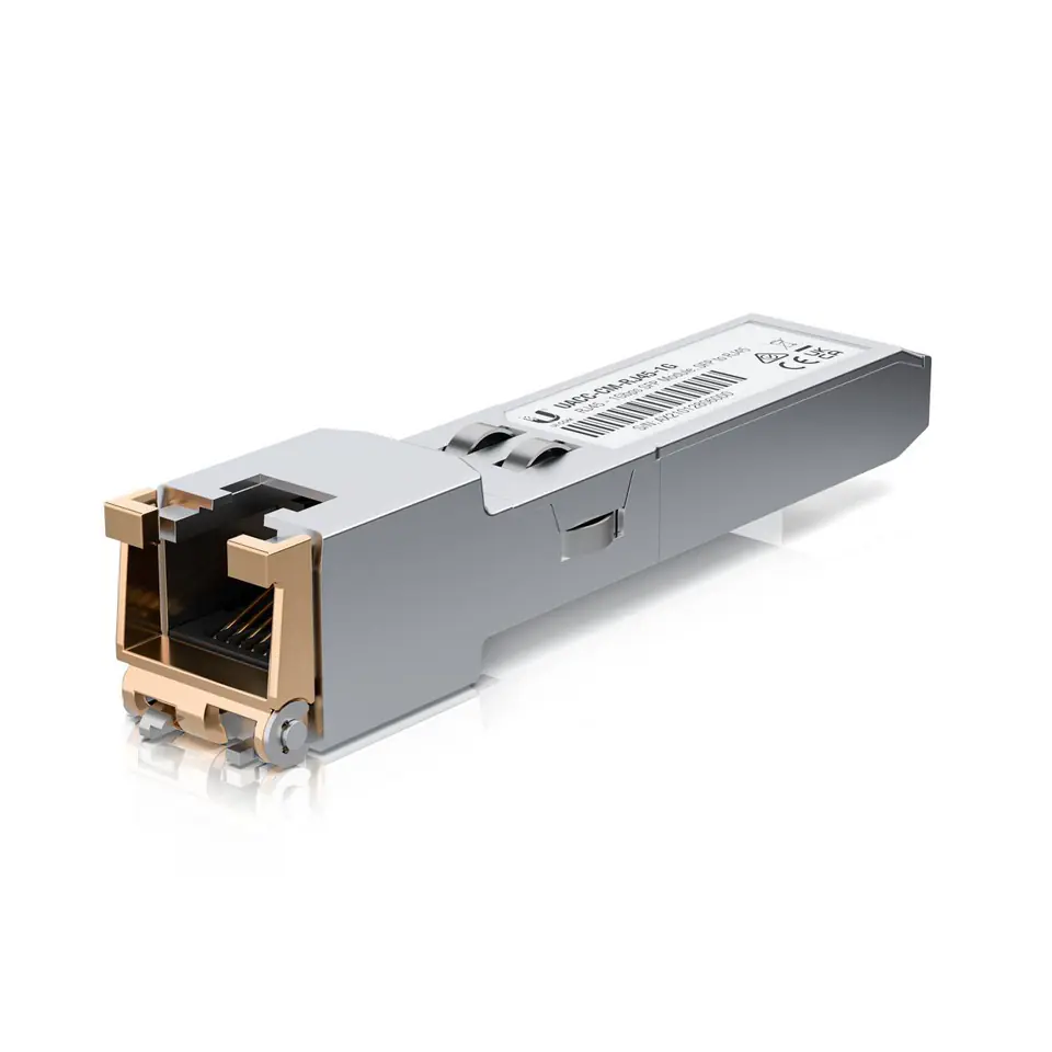 ⁨Wkładka SFP Ubiquti SFP to RJ45 Adapter 1-pack⁩ at Wasserman.eu