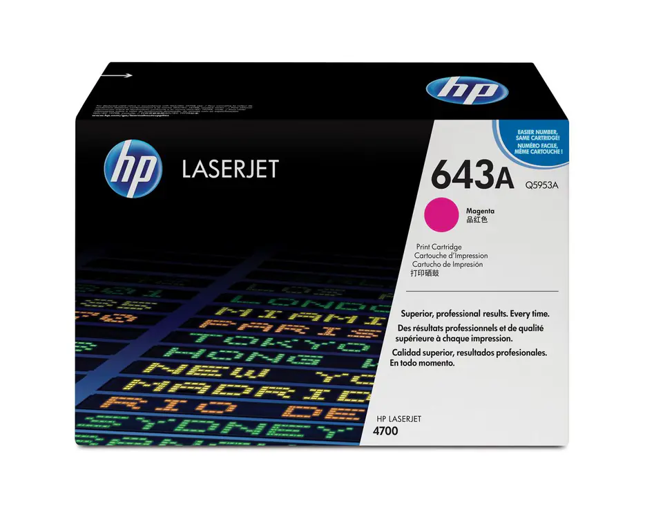 ⁨HP Toner Magenta Color 4700⁩ w sklepie Wasserman.eu