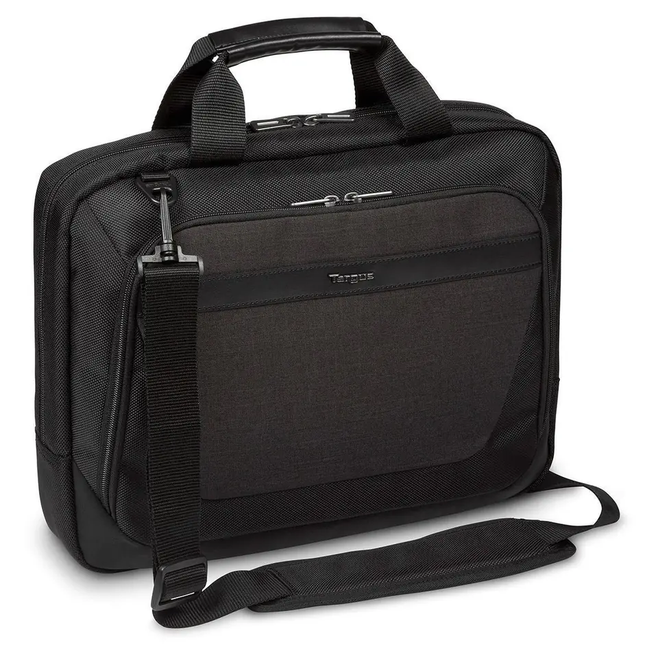 ⁨CitySmart 12-14" Slimline Topload Laptop Case Black/Grey⁩ at Wasserman.eu