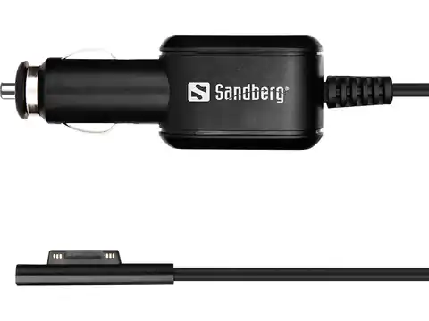 ⁨Charger SANDBERG 1x Cigarette lighter plug Black 441-00⁩ at Wasserman.eu