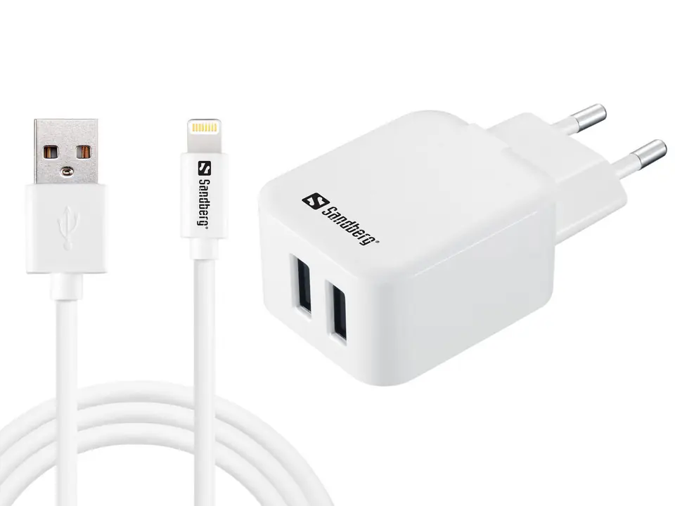 Sandberg AC Charger EU Lightning 2.4A w sklepie Wasserman.eu