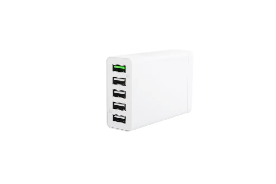 ⁨CoreParts Multi-Port USB Charger White⁩ w sklepie Wasserman.eu