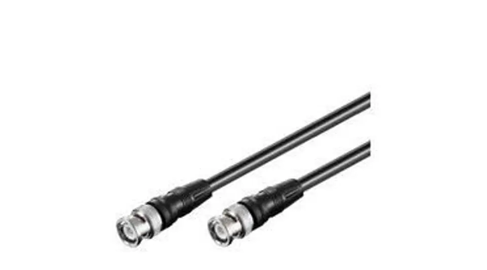 ⁨MicroConnect BNC Cable 5m, RG59, Black⁩ w sklepie Wasserman.eu