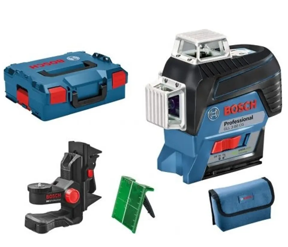 LASER LINIOWY GLL 3-80 CG+BM1 L-BOXX ZIELONA WIĄZKA SOLO w sklepie Wasserman.eu