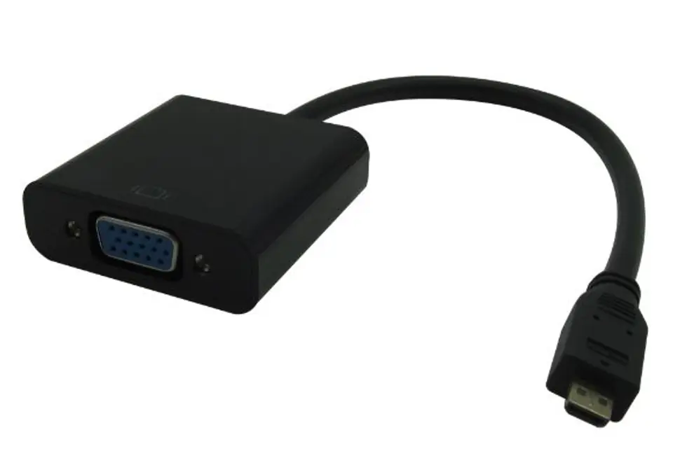 ⁨MicroConnect HDMI Micro - VGA adapter M-F⁩ w sklepie Wasserman.eu