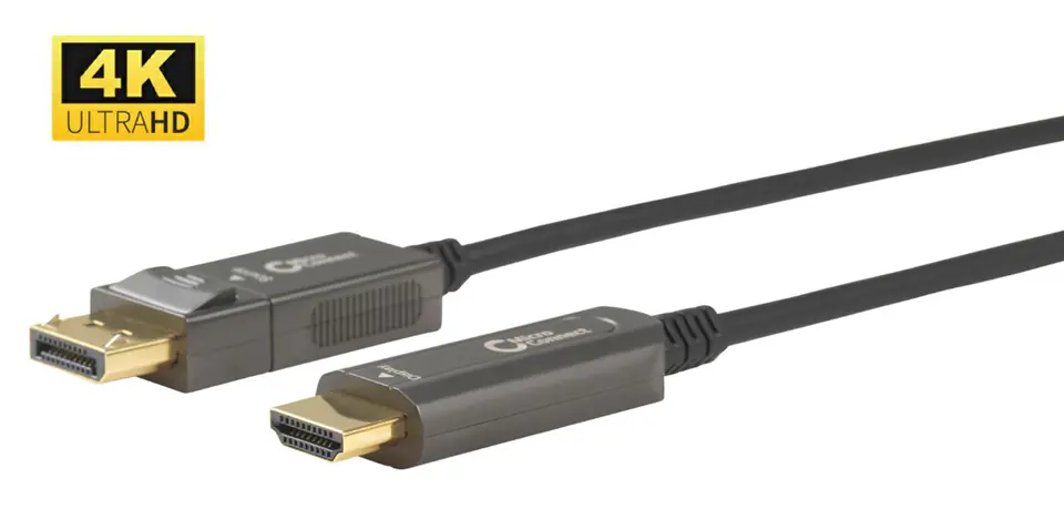 ⁨MicroConnect Premium Optic DP - HDMI Cable⁩ w sklepie Wasserman.eu