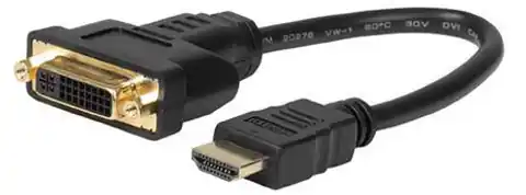 ⁨MicroConnect Adapter HDMI -  DVI M/F, 15CM⁩ w sklepie Wasserman.eu
