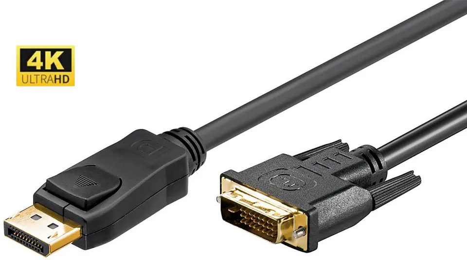 ⁨MicroConnect DisplayPort to DVI-D Cable 1m⁩ w sklepie Wasserman.eu