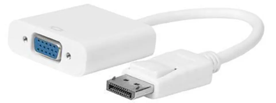 ⁨MicroConnect Displayport-VGA M-F, 15cm⁩ w sklepie Wasserman.eu