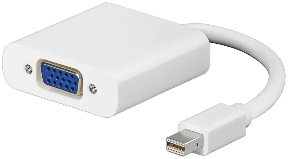 ⁨MicroConnect Mini Displayport-VGA M-F White⁩ w sklepie Wasserman.eu