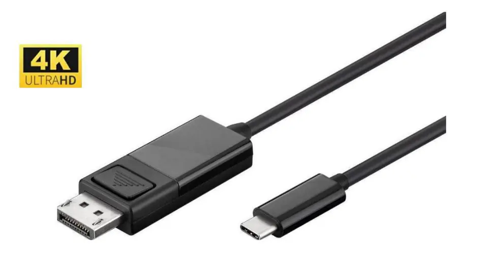 ⁨MicroConnect USB-C Displayport cable 2m⁩ w sklepie Wasserman.eu