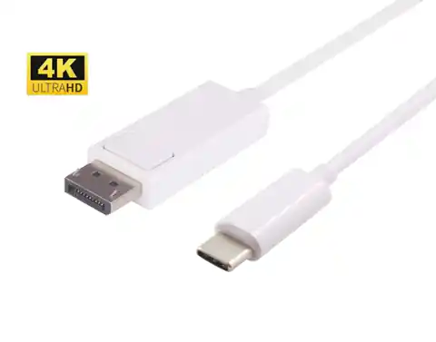 ⁨MicroConnect USB-C Displayport cable 2m⁩ w sklepie Wasserman.eu