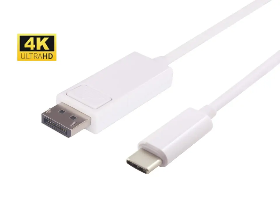 ⁨MicroConnect USB-C Displayport cable 1m⁩ w sklepie Wasserman.eu