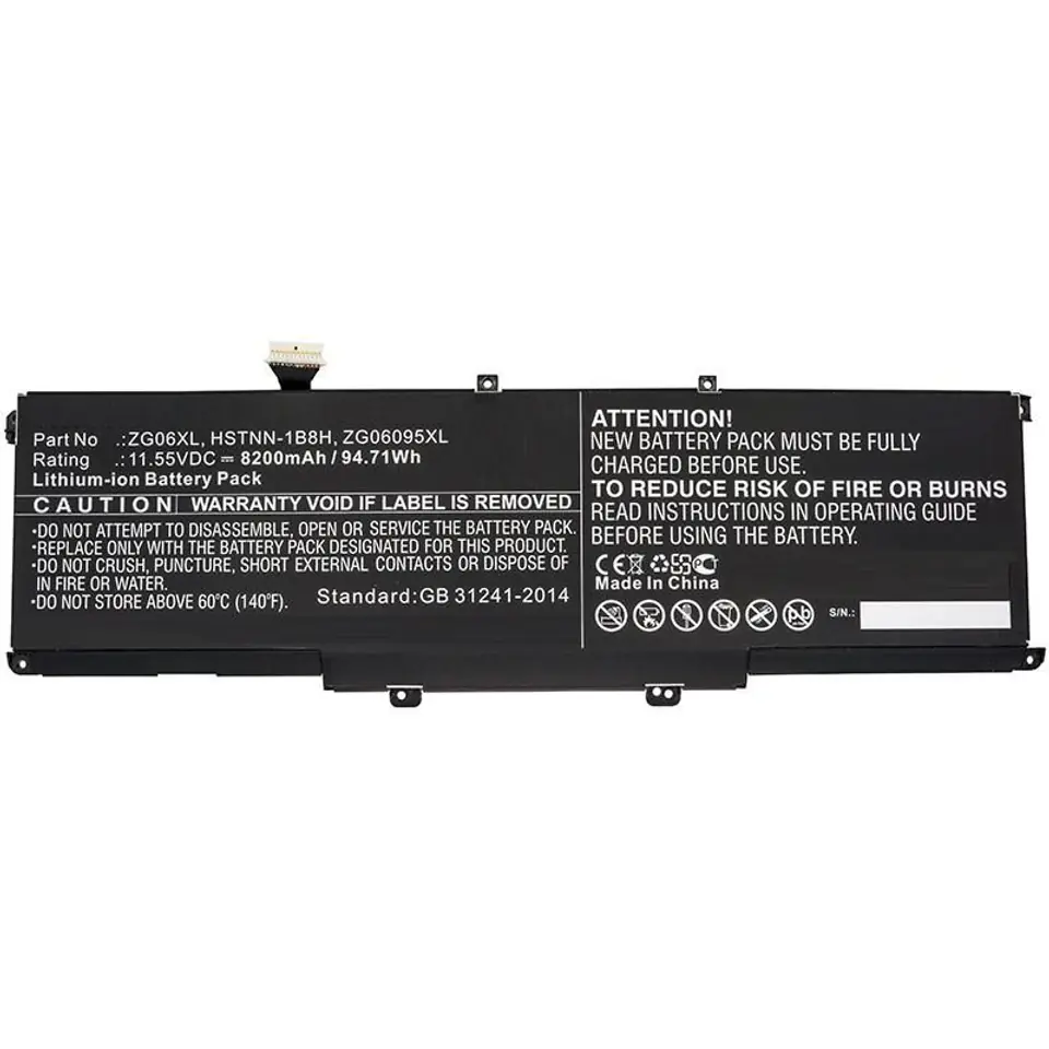 ⁨CoreParts Laptop Battery for HP 94.71Wh⁩ w sklepie Wasserman.eu