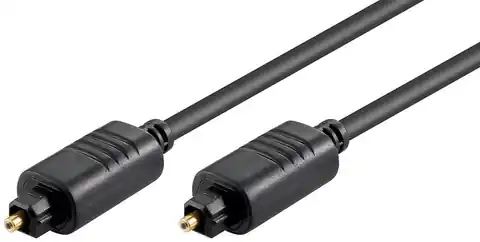 ⁨MicroConnect Toslink Optical Cable 3m Black⁩ w sklepie Wasserman.eu