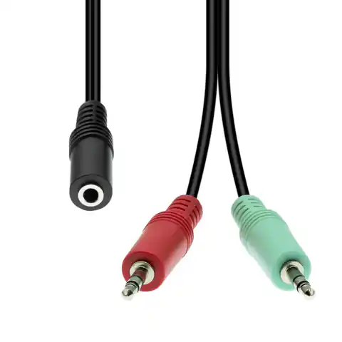 ⁨ProXtend 4-Pin to 2x 3-Pin Cable F-M⁩ w sklepie Wasserman.eu