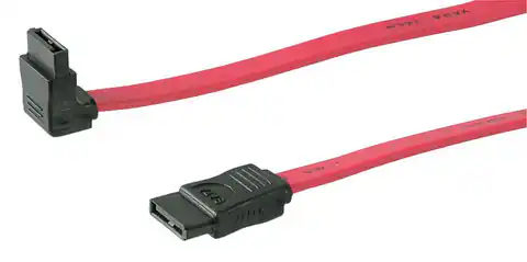⁨MicroConnect SATA Cable 50cm Angled 1.5/3GB⁩ w sklepie Wasserman.eu