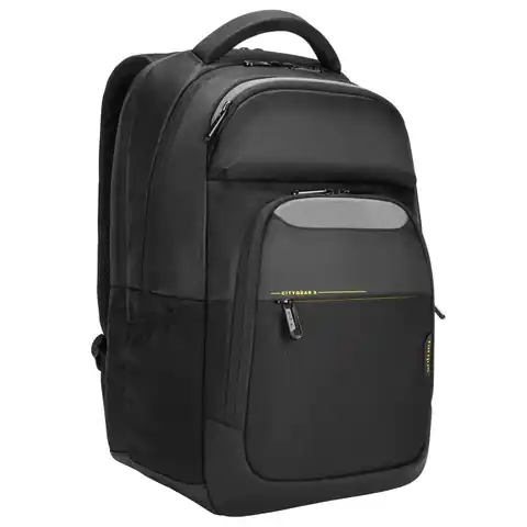 ⁨Targus City Gear 3 backpack Black Polyurethane⁩ at Wasserman.eu