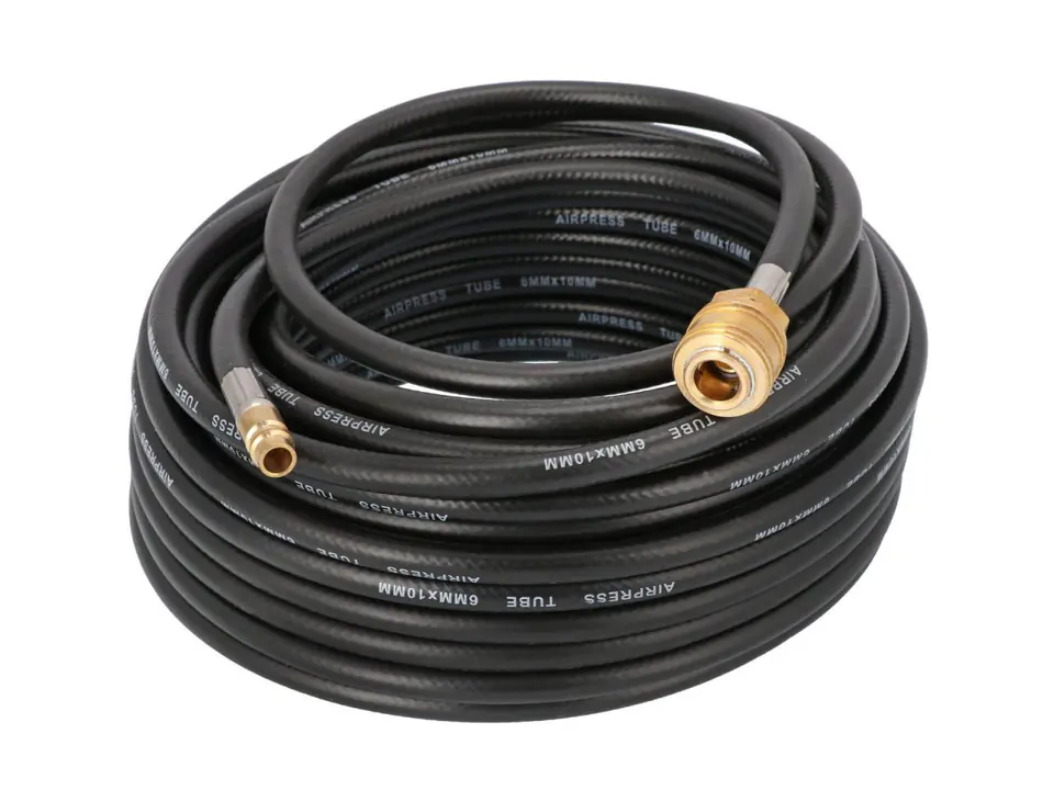 ⁨RUBBER PNEUMATIC HOSE 10*6MM 20M FITTERS⁩ at Wasserman.eu