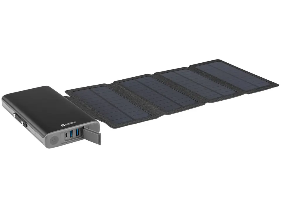 ⁨Sandberg Solar 4-Panel Powerbank 25000⁩ w sklepie Wasserman.eu