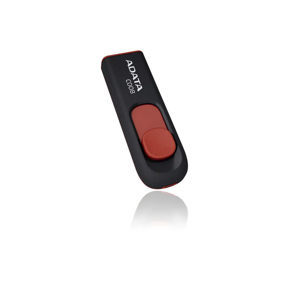 ⁨ADATA 16GB USB 2.0 Black&Red C008⁩ w sklepie Wasserman.eu