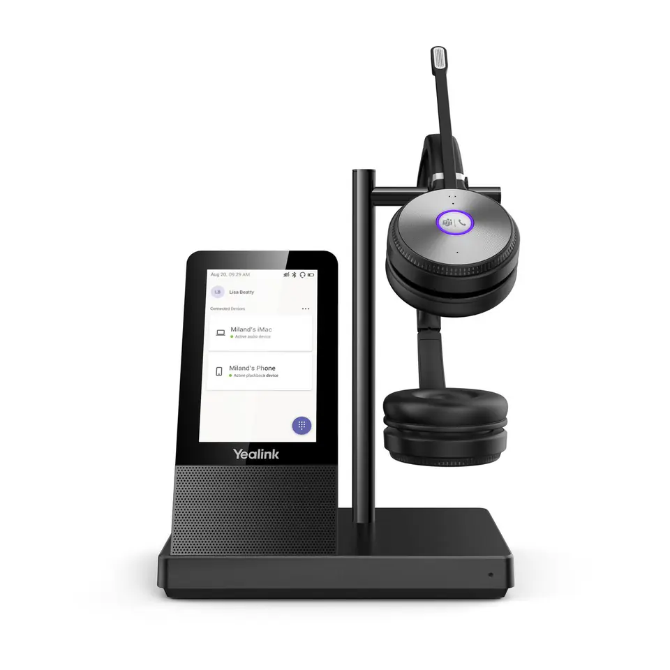 ⁨Yealink WH66 DECT Wireless Headset DUAL TEAMS⁩ at Wasserman.eu