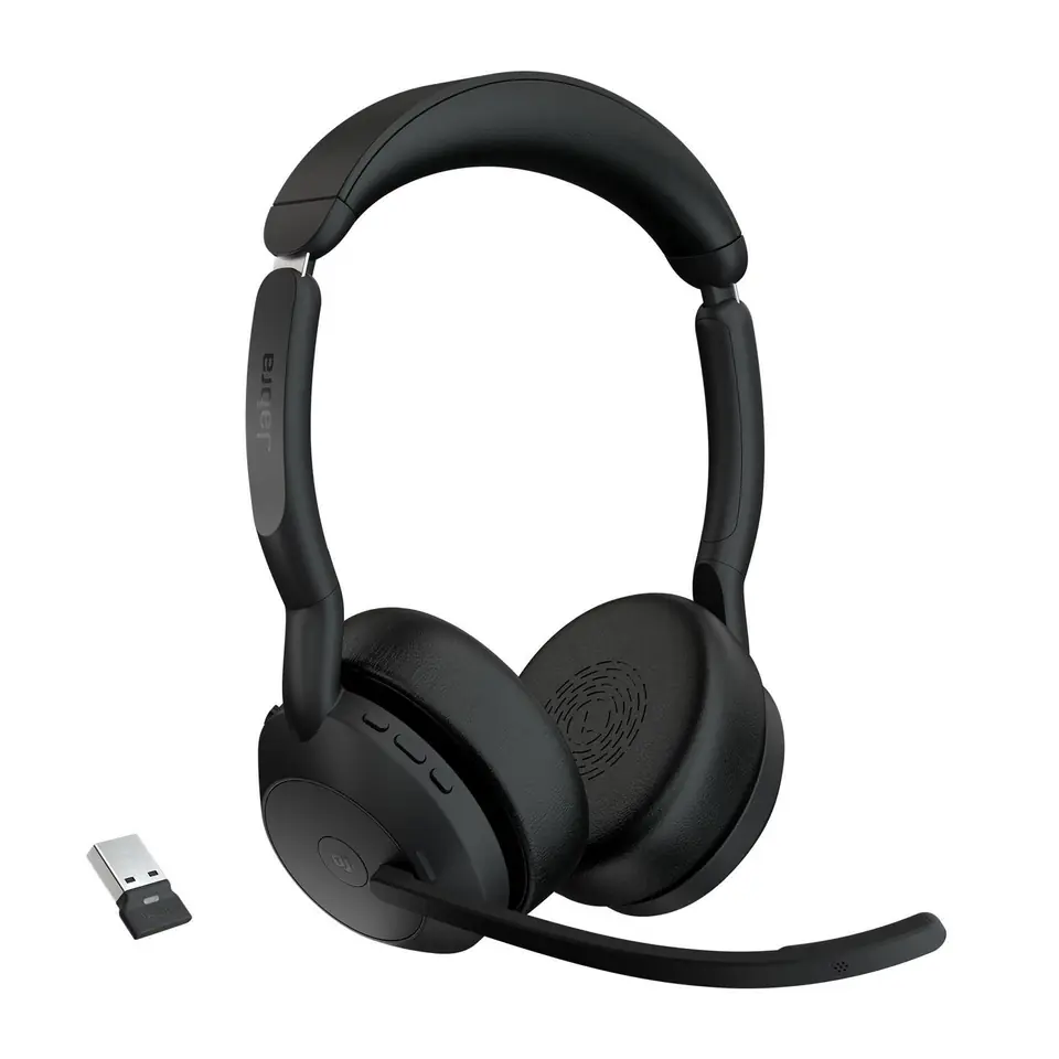 ⁨Jabra Evolve2 55, Link380a MS Stereo⁩ at Wasserman.eu