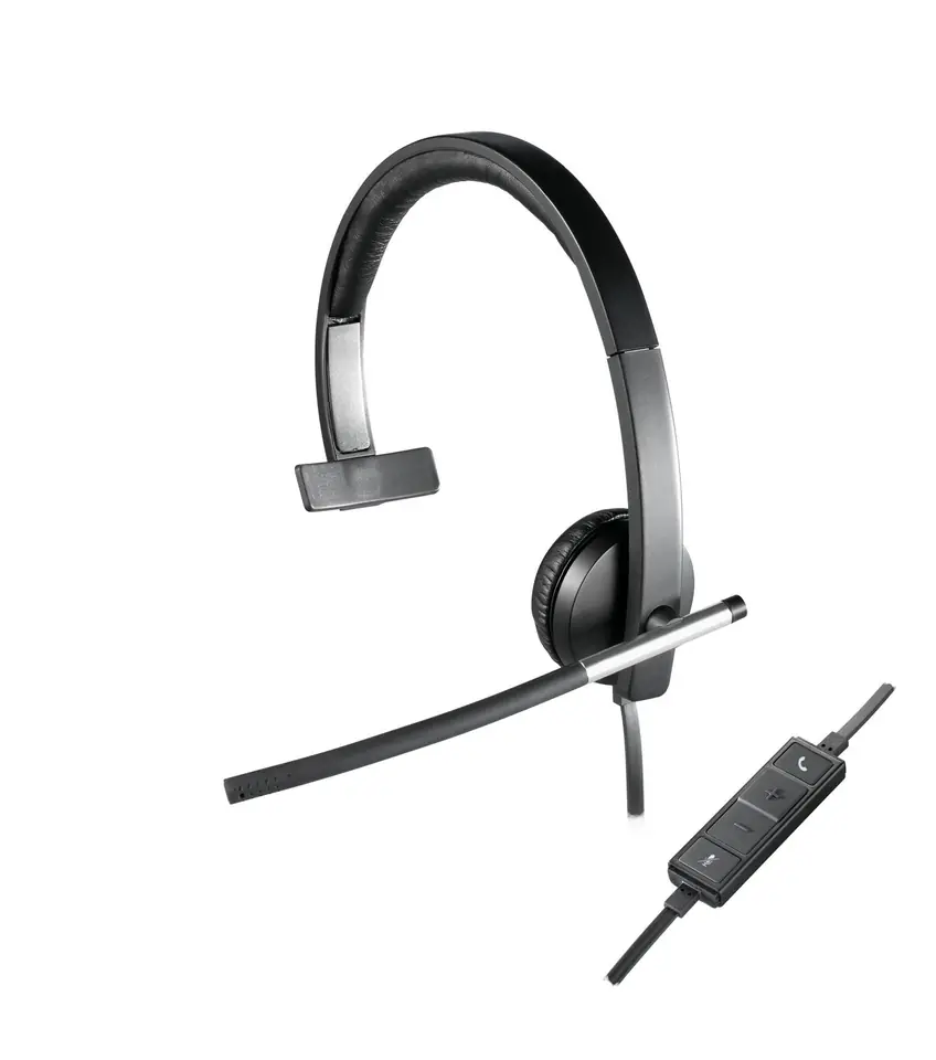 ⁨Logitech USB Headset Mono⁩ w sklepie Wasserman.eu