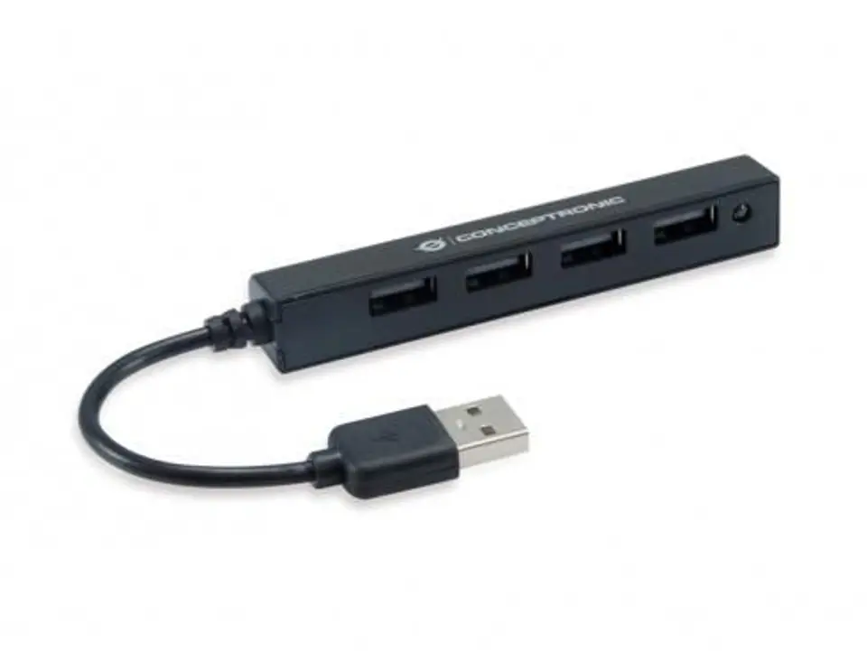 ⁨Conceptronic Hubbies 4-Port Usb 2.0 Hub⁩ w sklepie Wasserman.eu